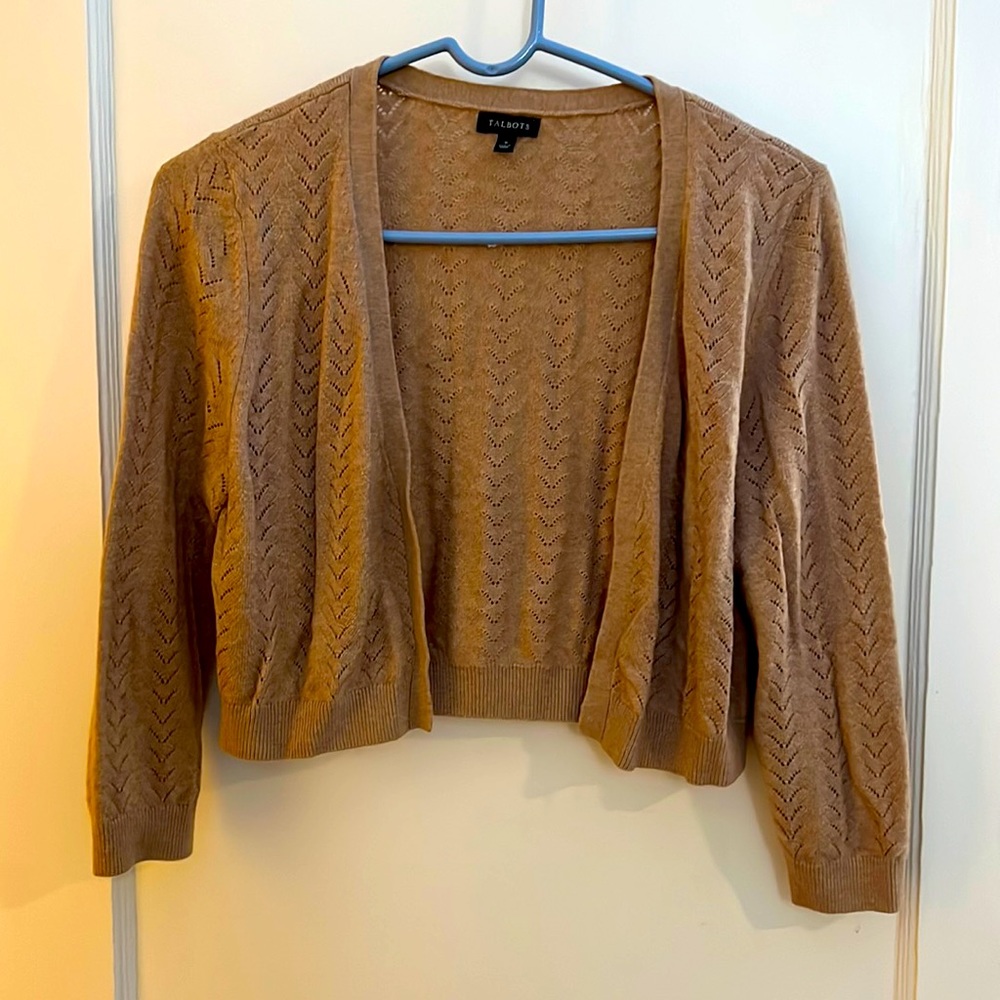 Talbots S knit bolero